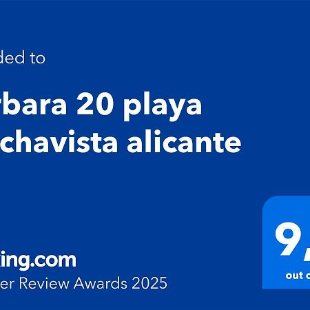 Barbara 20 Playa Muchavista Alicante El Campello Buitenkant foto