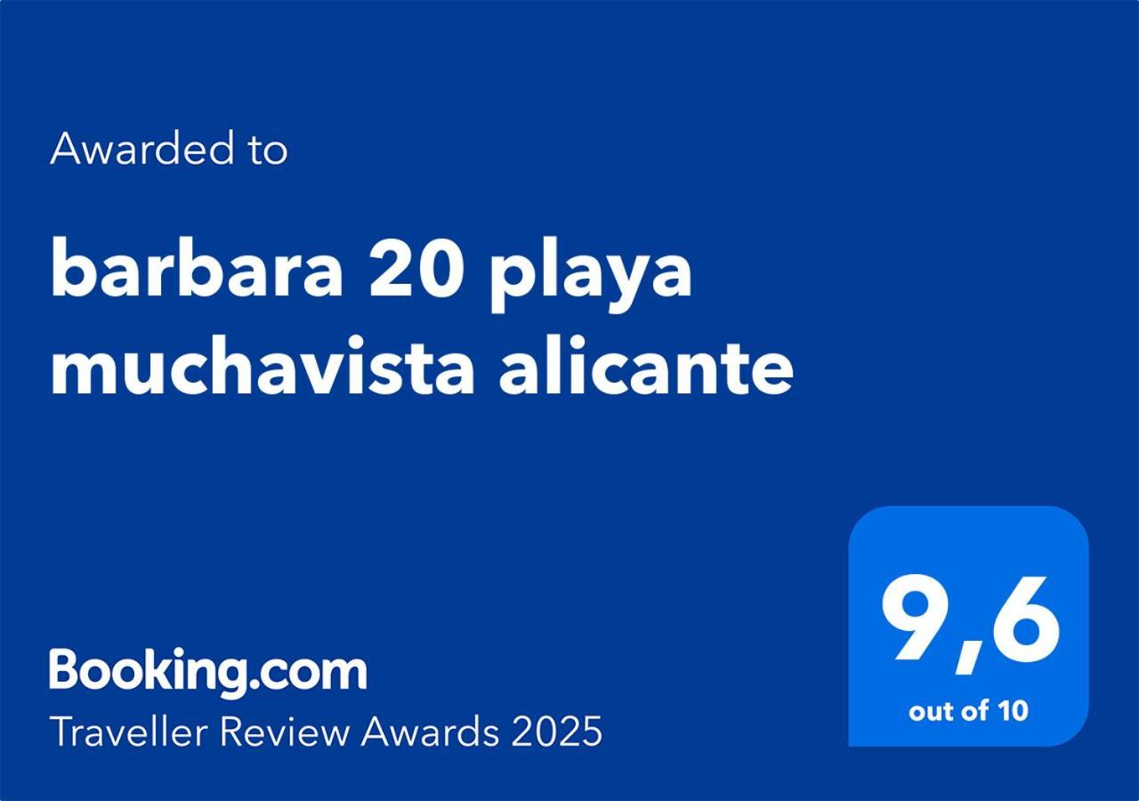 Barbara 20 Playa Muchavista Alicante El Campello Buitenkant foto